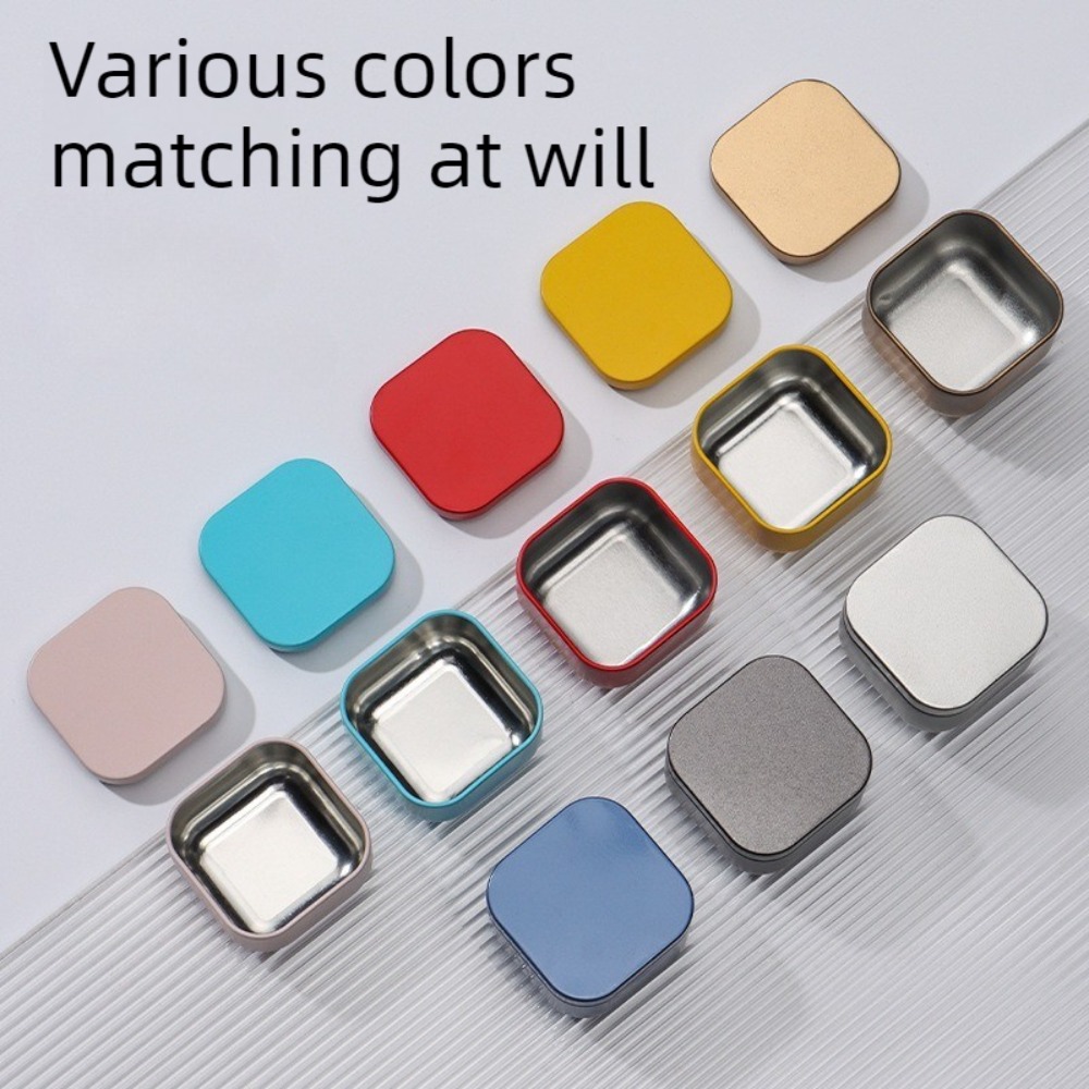 20 шт. пустых квадратных банок – обзор и цена Tin Container Lid