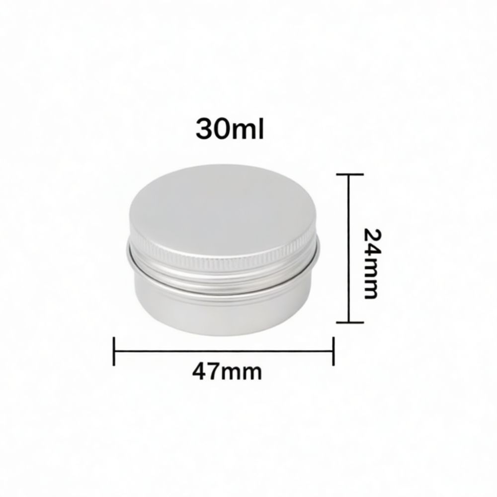 Компактная алюминиевая круглая – обзор и цена Tin Container Lid